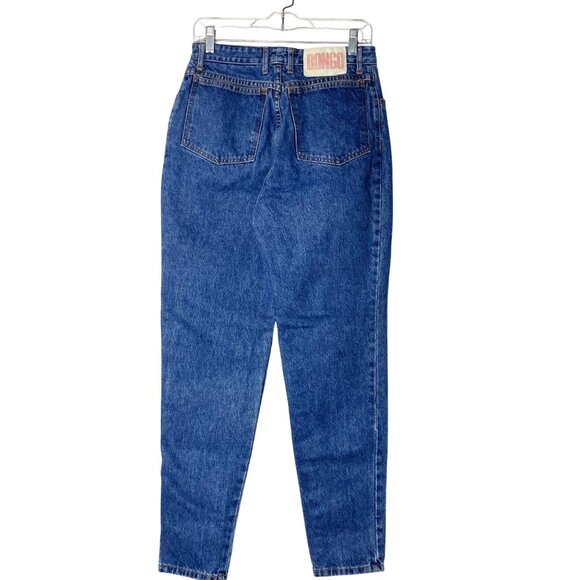 Vtg 80’s Bongo Jeans High Waisted Tapered Leg Women’s Sz 13 Waist 29 Inseam 30” - Picture 1 of 5